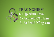 Trắc nghiệm Lập trình di động – Android