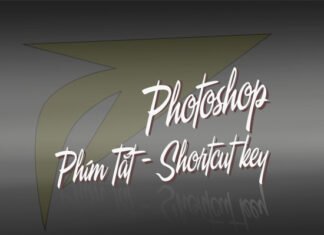 Phím tắt cần thiết khi sử dụng Photoshop